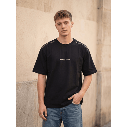THE MEN THING T-Shirt ELVORIX CORE Oversized T-Shirt - Black
