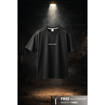 THE MEN THING T-Shirt ELVORIX CORE Oversized T-Shirt - Black