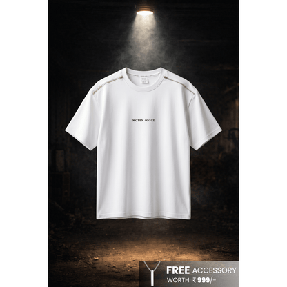 THE MEN THING T-Shirt ELVORIX CORE Oversized T-Shirt - White
