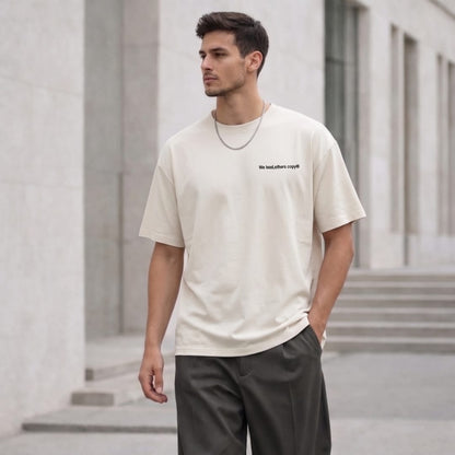 THE MEN THING T-Shirt L COPYCAT KILLER Oversized T-Shirt - White