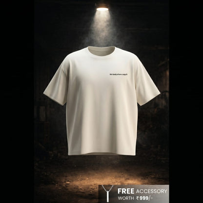 THE MEN THING T-Shirt L COPYCAT KILLER Oversized T-Shirt - White