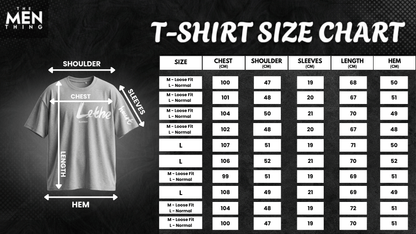 The Men Thing T-Shirt Lethe Summer Oversized T-Shirt – Melange Grey