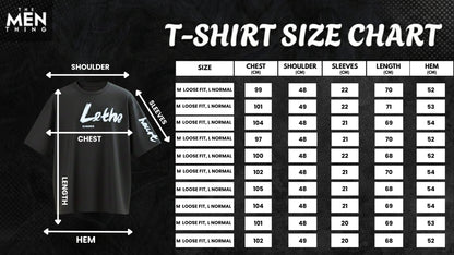 THE MEN THING T-Shirt Lethe Summer T-Shirt – Black