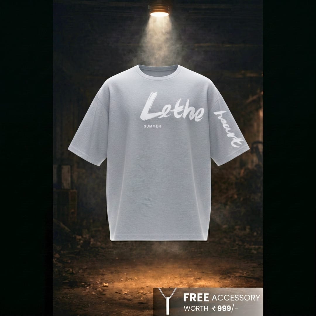 THE MEN THING T-Shirt Lethe Summer T-Shirt – Gray