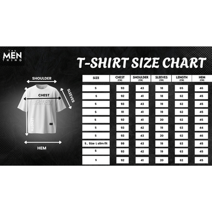 THE MEN THING T-Shirt TONAL EMBOSSED Oversized T-Shirt - White