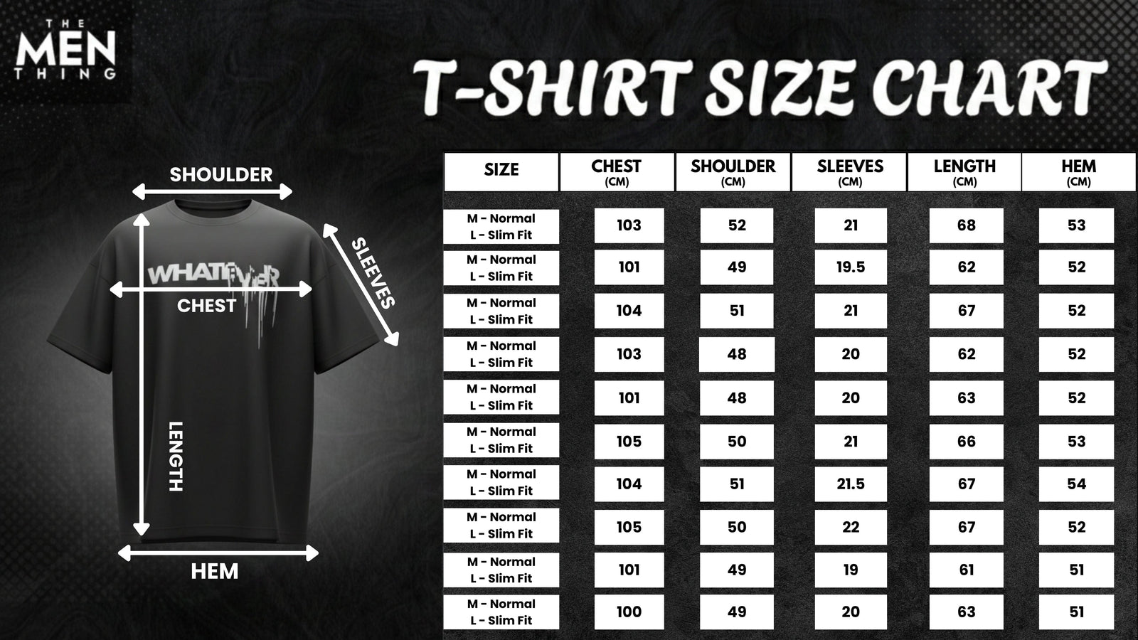 WHATEVER Oversized T-Shirt - Black